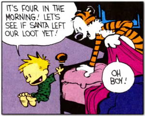 Rives - Four o Clock in the Morning - Calvin and Hobbes example