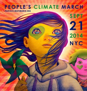 Climate March Poster Design Contest Winner - Winds of Change